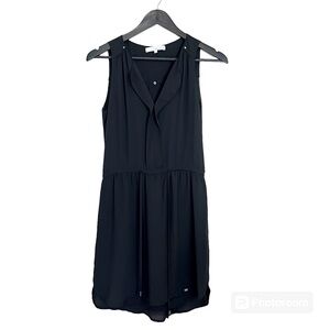 Monk & Lou Sleeveless V-Neck Mini Dress